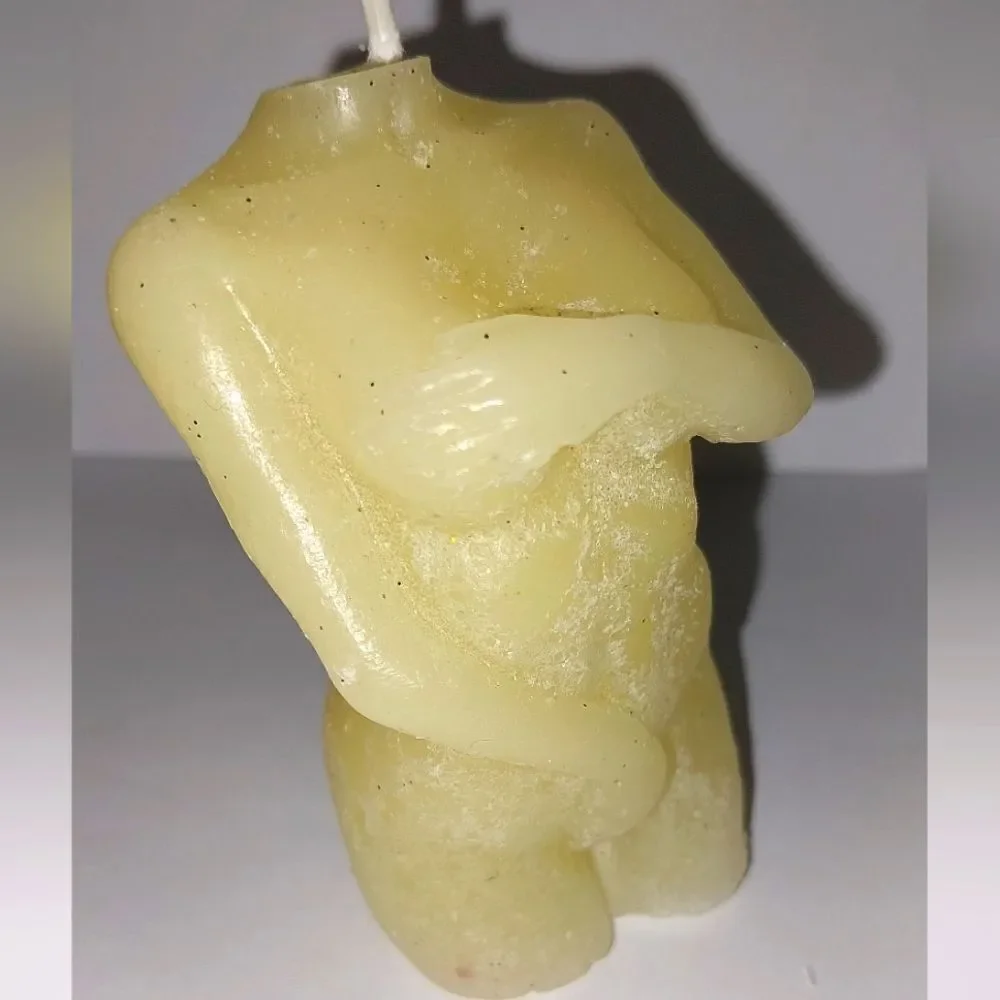 Hand crafted, goddess limited edition  sculpted candle